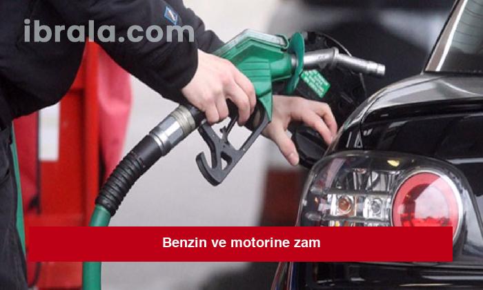 Benzin ve motorine zam