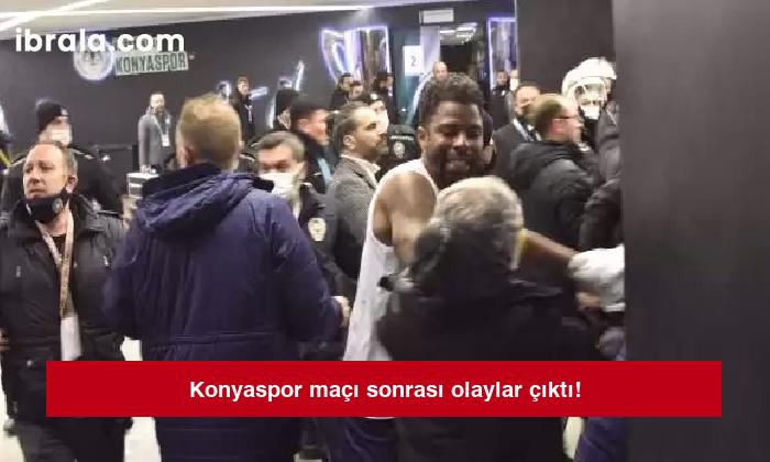 Konyaspor maçı sonrası olaylar çıktı!
