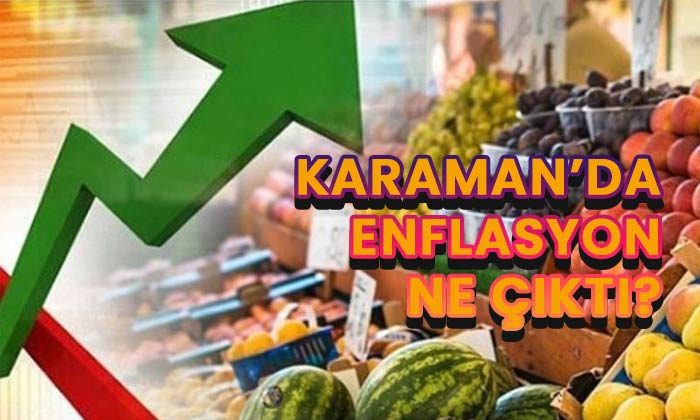 Karaman’da enflasyon kaç çıktı?