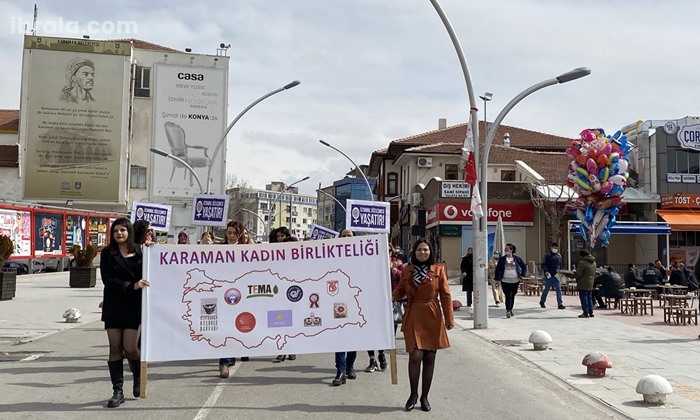 Karaman'da kadın birlikteliği kadınların sesi oldu