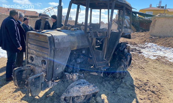 Karaman'da araçlar alev alev yandı!