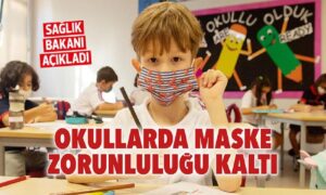 Okullarda maske zorunluluğu kalktı