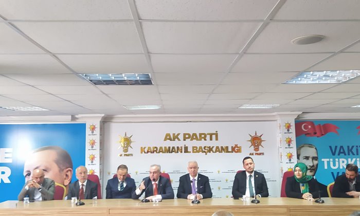 AK Parti Karaman'da geniş katılımla bayramlaştı