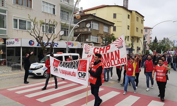 Karaman'da 1 Mayıs coşkusu