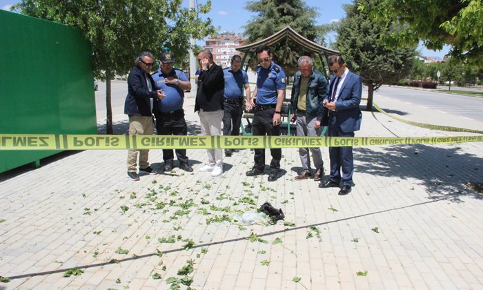 Karaman'da bomba imha uzmanı patlattı!