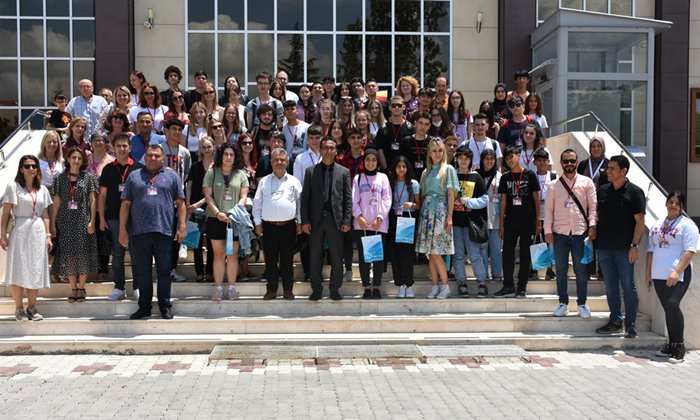 Avrupalı Eğitimci ve Öğrenciler Karaman'da