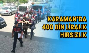 Karaman’da 400 bin liralık damlama borusu çaldılar!