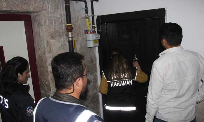 Karaman'da şafak operasyonu! Çok sayıda gözaltı