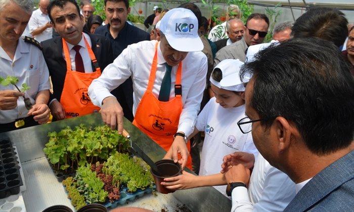 Karaman'da tarım engel tanımaz projesi başladı
