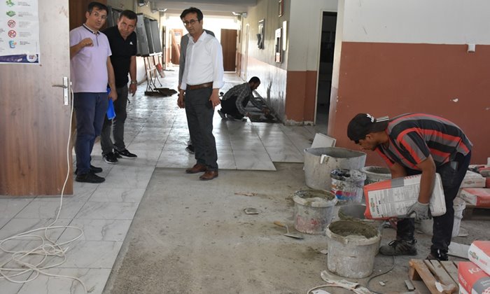 Karaman'da okullar hazırlanıyor