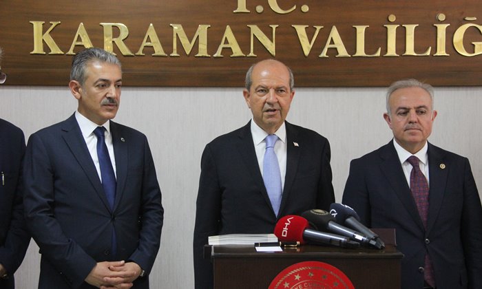 Cumhurbaşkanı Ersin Tatar Karaman'da