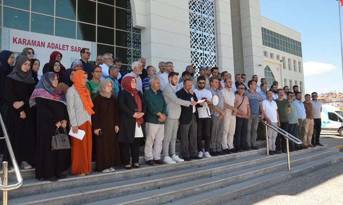 Karaman'da şarkıcı Gülşen'e büyük tepki