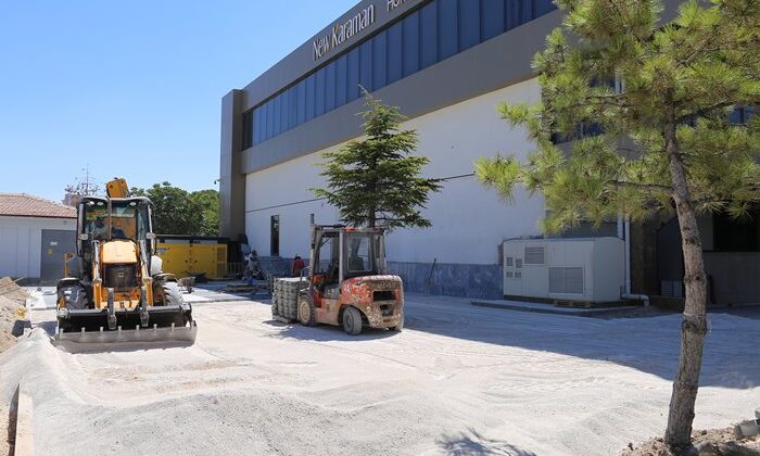 Karaman'da 1089 metrekarelik boş alana park yapılıyor