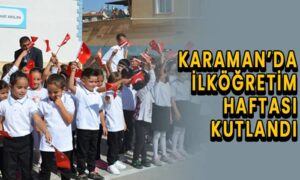 Karaman’da İlköğretim Haftası kutlandı