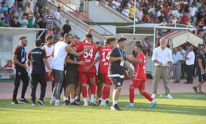 Karaman FK gol oldu yağdı