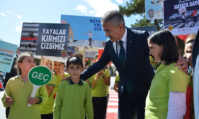 Karaman'da "hayata saygı duruşu"