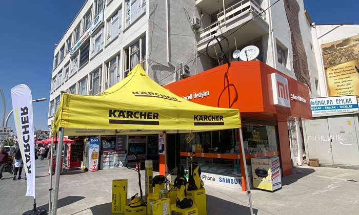 Dünyaca ünlü Karcher Markası artık Karaman'da
