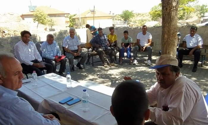 Milletvekili Dr. Şeker Karaman'ın köylerinde