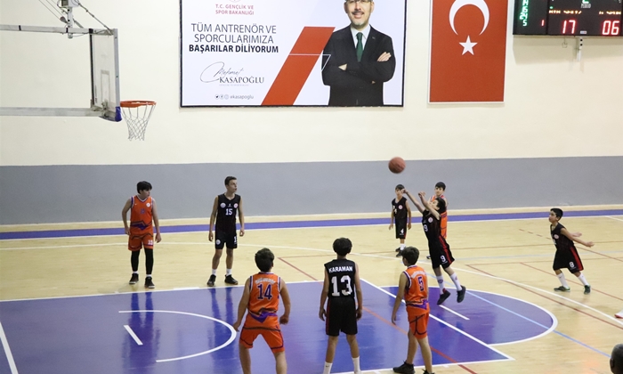 Karaman'da düzenlenen turnuva sona erdi