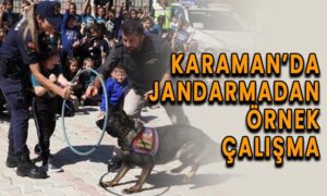 Karaman’da Jandarmadan örnek davranış