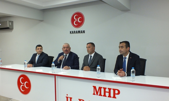 MHP Genel Başkan Yardımcısı Karaman'da