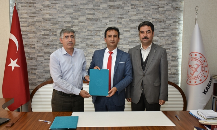 Karaman'da protokol imzaladılar