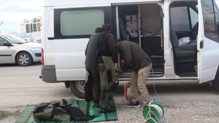 Karaman'da bomba imha ekibi patlattı