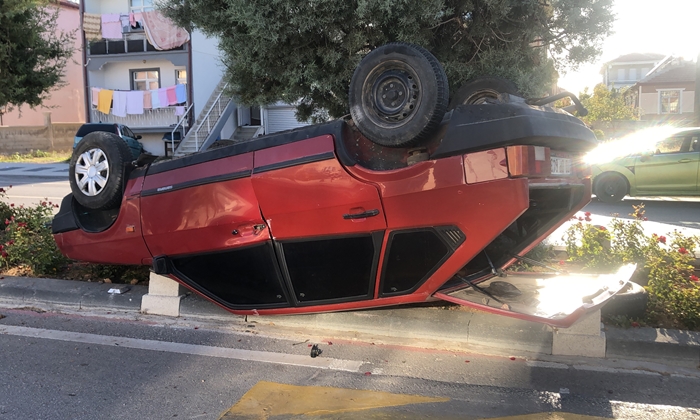 Karaman'da bir garip kaza