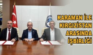 Karaman ile Kırgızistan arasında işbirliği