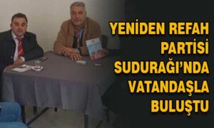 Yeniden Refah Partisi Sudurağı’nda vatandaşla buluştu