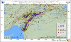16 günde 7 bin 145 deprem meydana geldi