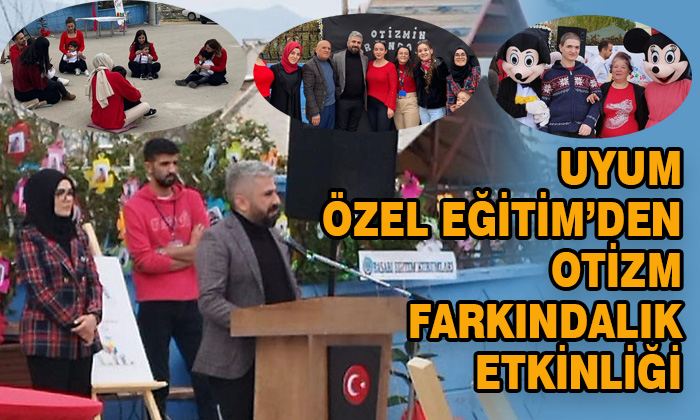 Uyum Özel Eğitimden Otizm Farkındalık etkinliği