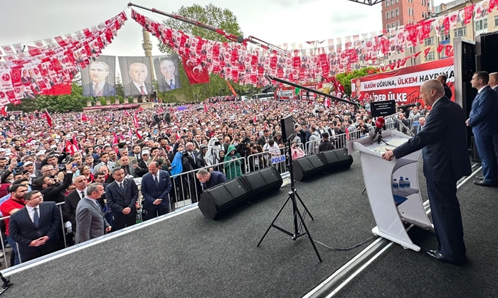 Devlet Bahçeli Karaman'da