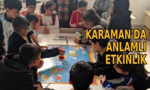 Karaman’da anlamlı etkinlik