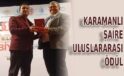 Karamanlı Şaire Uluslararası Ödül