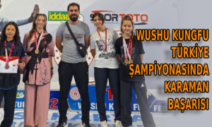 Wushu Kungfu Türkiye Şampiyonasında Karaman Başarısı