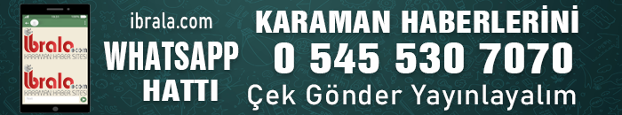 KARAMAN WHATSAPP HABER HATTI