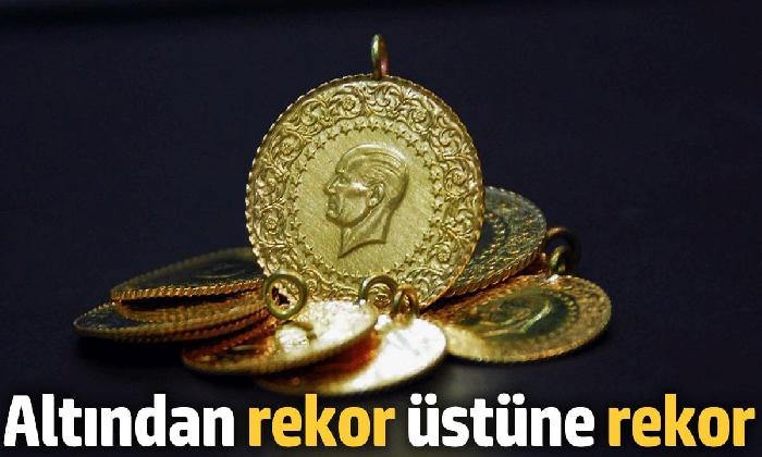 Altından rekor üstüne rekor