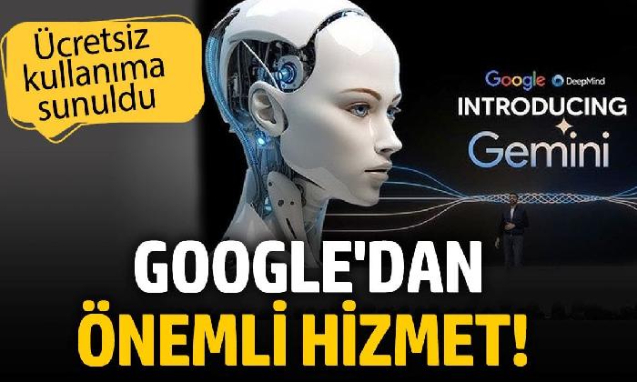 Google’dan önemli hizmet! Ücretsiz oldu