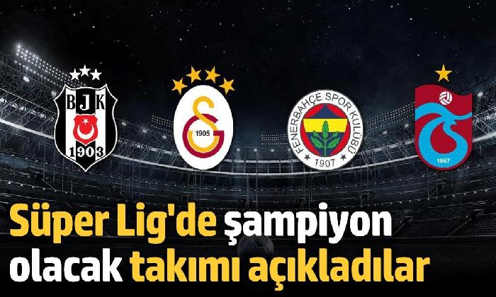 Süper Lig’de şampiyon kim olacak?