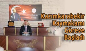 Kazımkarabekir Kaymakamı göreve başladı