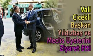 Vali Çiçekli Karaman İl Genel Meclisi’ni Ziyaret etti