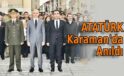 Atatürk Karaman’da Anıldı