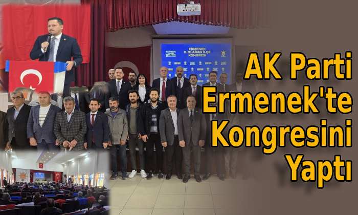 AK Parti Ermenek’te Kongresini yaptı