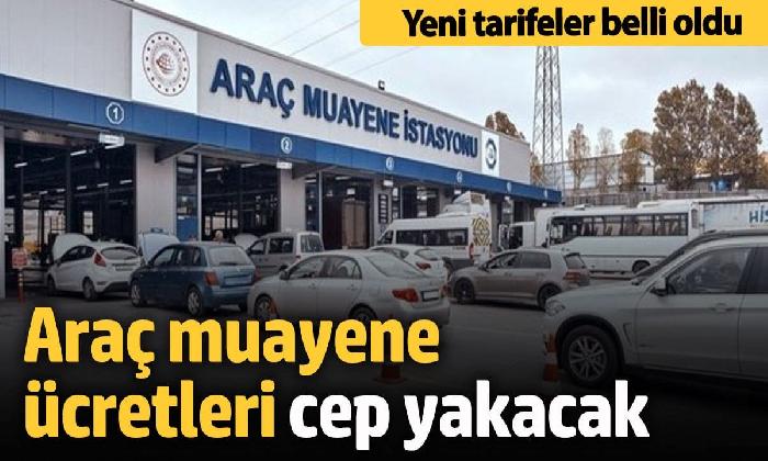 Araç muayene ücretleri cep yakacak!