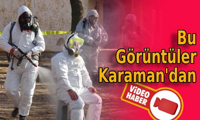 Bu Görüntüler Karaman’dan