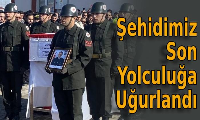 Şehidimiz Son Yolculuğuna Uğurlandı