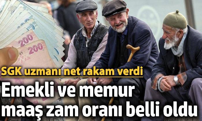 Emekli ve memur maaş zam oranı belli oldu