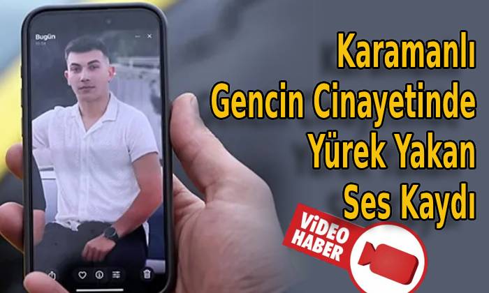 Cinayette Yürek Yakan Ses Kaydı