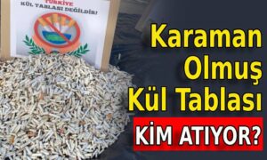 Karaman Olmuş Kül Tablası